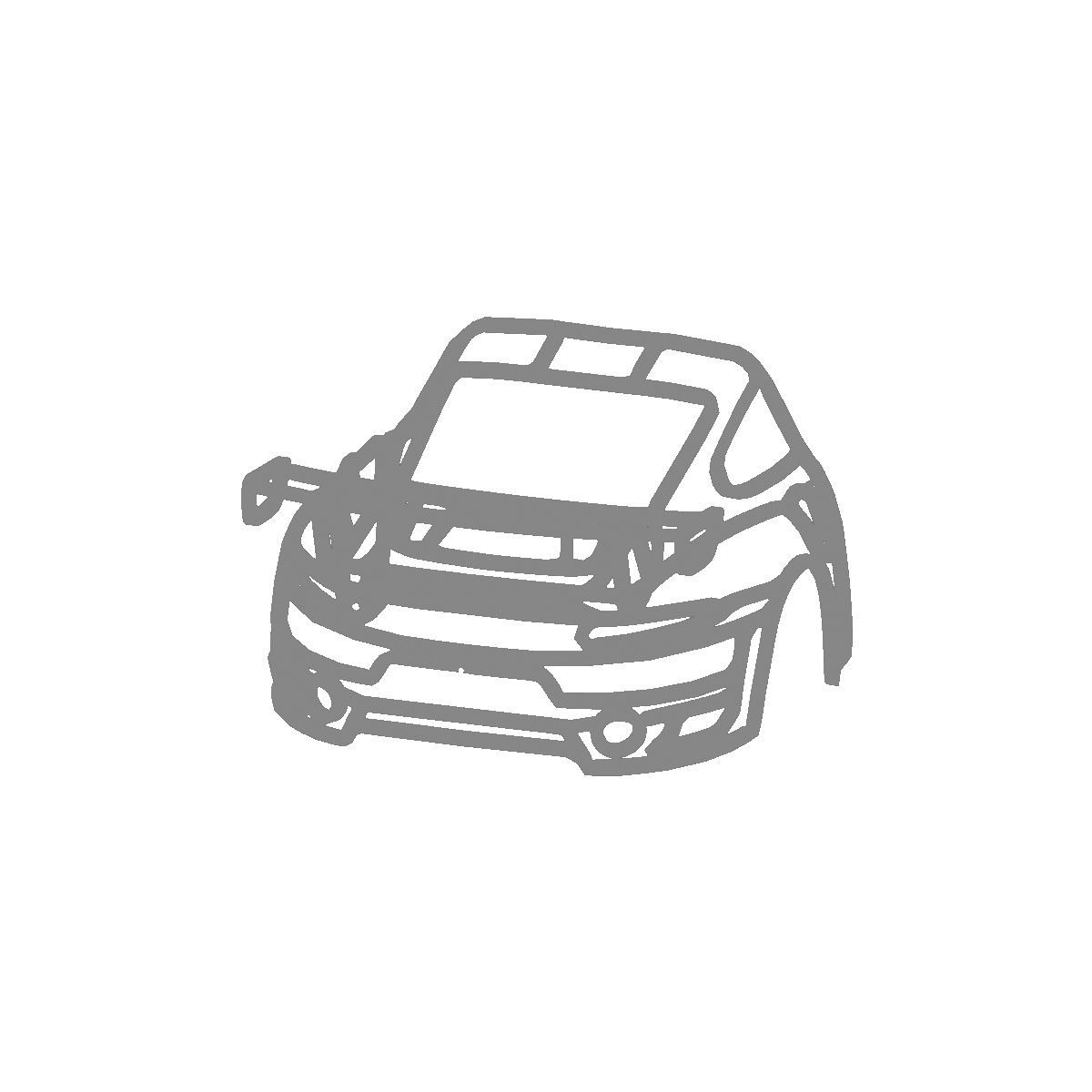 Car Skeleton 120mm Breite
