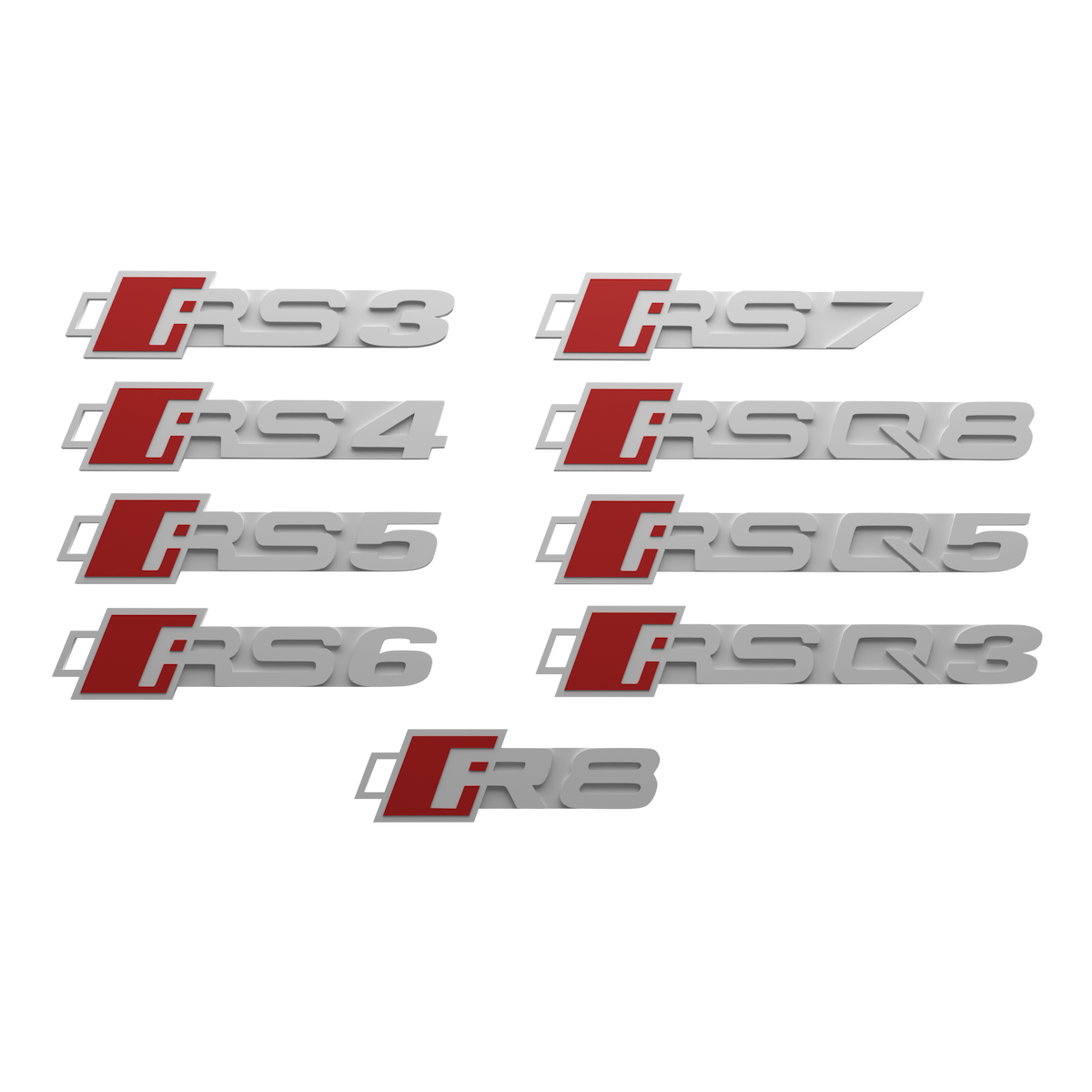 AUDI RS - Rennsport Keychain